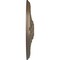 Ekena Millwork Athens Ceiling Medallion (Fits Canopies up to 3 5/8"), Hand-Painted Warm Silver, 26 1/4"OD x 3 1/4"P CM27ATWSS - alternate 3